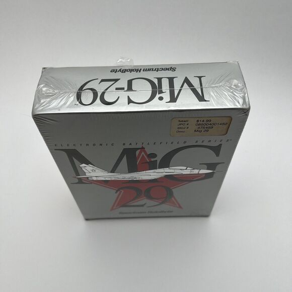 VINTAGE 1993 MiG-29 Spectrum Holobyte Computer Wargame PC Game Sealed New - Picture 4 of 15